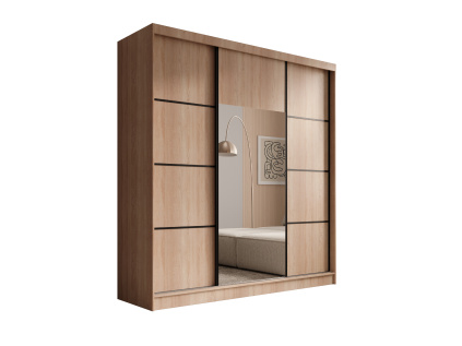 Posuvná skříň Keri 200  SW-KER-200-SB