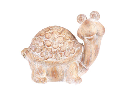 Želva - magnesium, větší, vzor květin, imitace dřeva - SM507-L