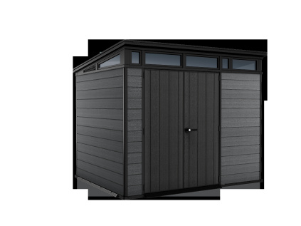 Zahradní domek Cortina 9x7, grafit