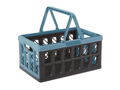 Skládací přepravka s rukojetí CARGO 24 l modrá