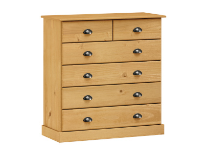 Komoda 6 zásuvek STANFORD vosk