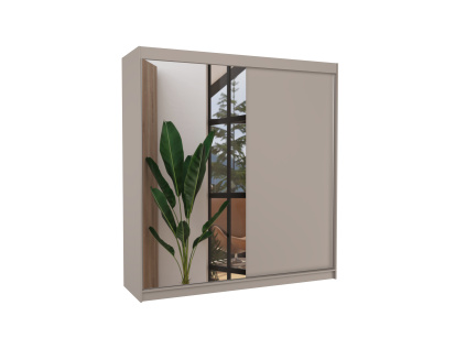 Posuvná skříň se zrcadlem DELLA 200  SW-DEL-K-200