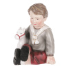 Chlapec držící koníka, polyresin AND302-L