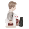 Chlapec držící koníka, polyresin AND302-L