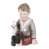 Chlapec držící koníka, polyresin AND302-S