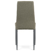 Jídelní židle, potah lanýžová látka, kov antracitový matný lak - DCL-397 LAN2