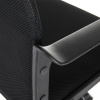 Kancelářská židle, potah černá ekokůže a síťovina MESH, houpací mechanismus - KA-L601 BK