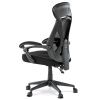 Kancelářská židle, potah černá látka a černá síťovina MESH, PC mech. s aretací - KA-Y309 BK
