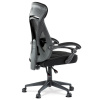 Kancelářská židle, potah černá látka a černá síťovina MESH, PC mech. s aretací - KA-Y309 BK