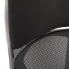 Kancelářská židle, potah černá látka a černá síťovina MESH, PC mech. s aretací - KA-Y309 BK