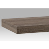 Polička nástěnná 120 cm, MDF, 3D dekor dub sonoma dark, baleno v ochranné fólii - P-002 SON2