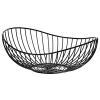 Košík, kovová dekorace, barva černá - UM0749-M