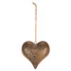 Srdce kovové, barva mědi UM0868-M COP
