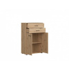 SPACE OFFICE regál REG2D2S/120, dub artisan