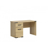 LARA psací stůl BIU1D1S, jasan běloruský