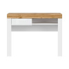 HOLTEN psací stůl BIU1S, bílá/dub woltan/bílý lesk