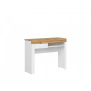 HOLTEN psací stůl BIU1S, bílá/dub woltan/bílý lesk