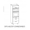 DPS-60/207-2SMB/O dolní skříňka pro vestavné spotřebiče kuchyně Edan