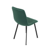 Židle jídelní, zelený samet, kov černý mat - DCL-973 GRN4