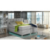 Basilio boxspring postel 140X200 (Materiál / Dekor Soft 09)