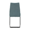 Židle jídelní, zelená látka, černé kovové nohy - DCL-438 GRN2