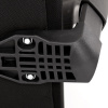 Kancelářská židle, potah černá látka a černá síťovina MESH, houpací mech. - KA-B1025 BK