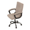 Kancelářské křeslo, krémová látka, kovový kříž - KA-Y391 CRM2