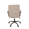 Kancelářské křeslo, krémová látka, kovový kříž - KA-Y391 CRM2