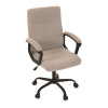 Kancelářské křeslo, krémová látka, kovový kříž - KA-Y391 CRM2