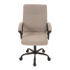 Kancelářské křeslo, krémová látka, kovový kříž - KA-Y391 CRM2