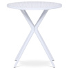 Stůl jídelní, bílý plast - DT-X7007 WT