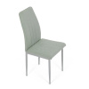 Židle jídelní, zelená látka, šedé kovové nohy - DCL-379 GRN2