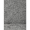 Židle jídelní, šedá látka, černý kov, otočný vratný mechanismus 90°/90° (L/P) - funkce reset - DCH-T1122 GREY2