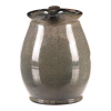 Váza keramická - tvar džbán, malá, barva šedá - KEX6009 GREY-S
