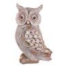 Sova - zahradní dekorace, magnesium, šedá - MN2004