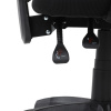 Židle kancelářská, nastavitelný podhlavník, potah černá síťovina mesh, mechanika permanent kontakt - KA-R215 BK