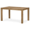 407455 stul jidelni 140x80 cm masiv dub povrchova uprava olejem nohy 8x8 cm ds f140 dub