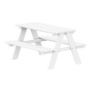 Dětský piknikový stůl bílý lak