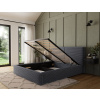 Postel Pesillo + kovový rám/plynový zvedák/úložný prostor 160x200 (Materiál / Dekor Modullo 01)
