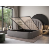 Postel Tapedo + kovový rám/plynový zvedák/úložný prostor 140x200 (Materiál / Dekor Amore 01)