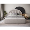 Postel Tapedo + kovový rám/plynový zvedák/úložný prostor 160x200 (Materiál / Dekor Amore 01)