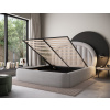 Postel Tapedo + kovový rám/plynový zvedák/úložný prostor 160x200 (Materiál / Dekor Amore 01)