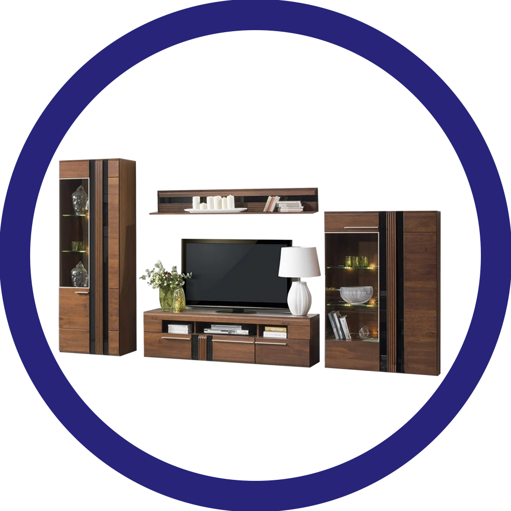 OBÝVACÍ STĚNY - Manželské postele - Nábytek Novotný - Příbram -