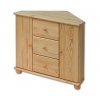 DK-133 rohová komoda se 3 zásuvkami