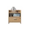 Noční stolek CARLO 1Z dub artisan