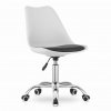 Kancelářská židle ,,ALBA" bílo - černá