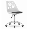 Kancelářská židle ,, PRINT" bílo - černá