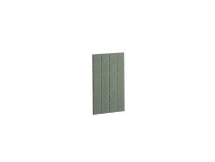 Akustický panel SPLIT, 400x600 mm, zelený