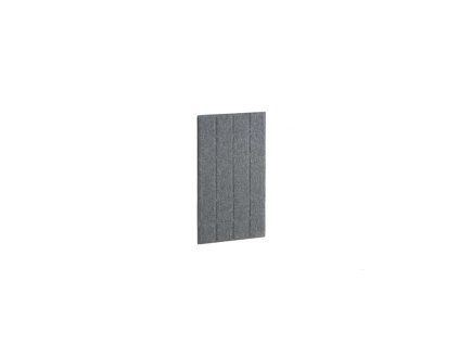 Akustický panel SPLIT, 400x600 mm, tmavě šedý