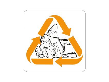 Samolepicí značka - měkký plast